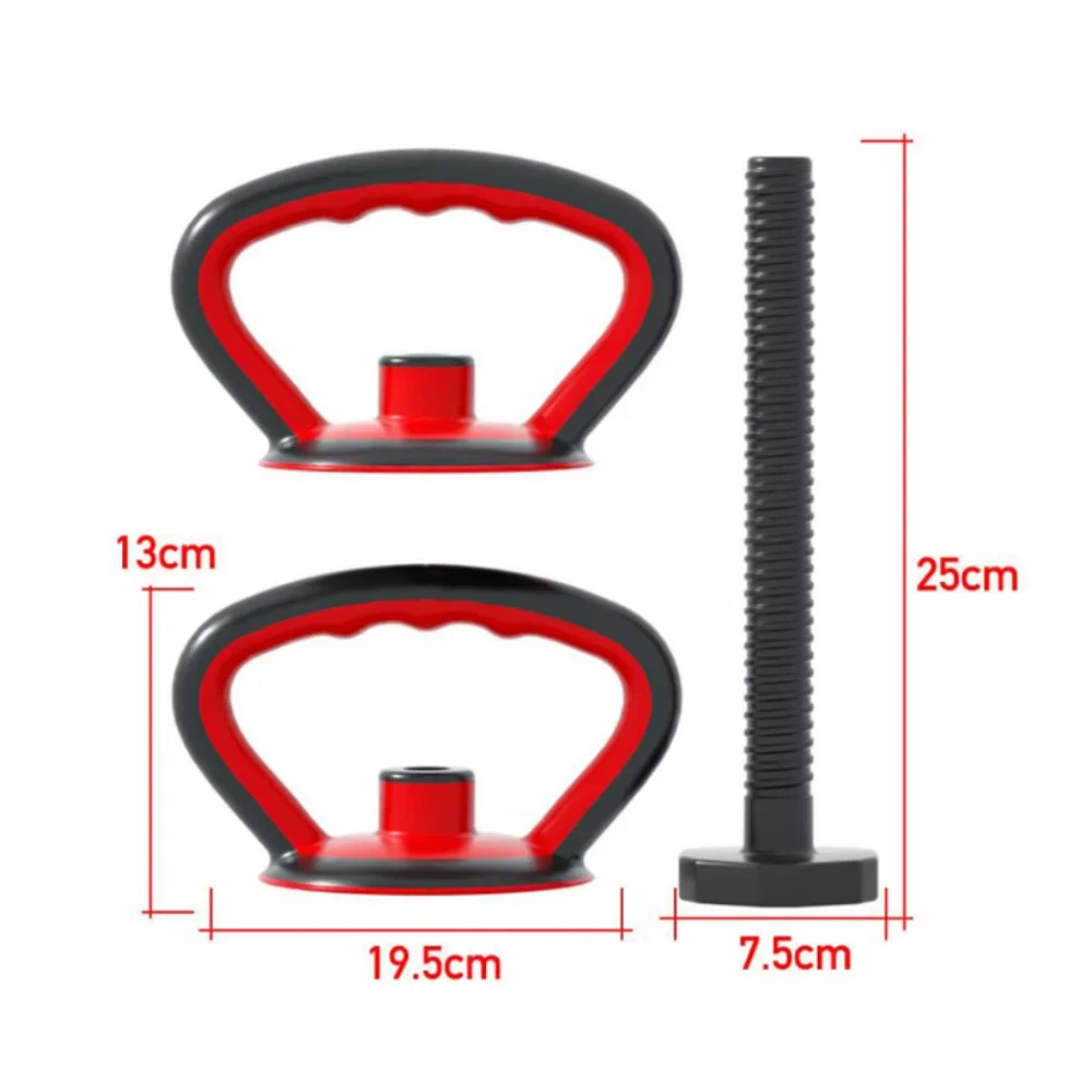 Zestaw hantli 3w1, regulowany, 10-50 kg